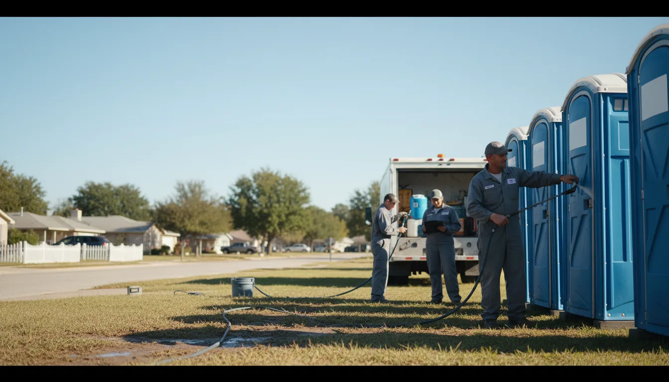 Long-Term Portable Toilet Rental in Pointe A La Hache, LA near me